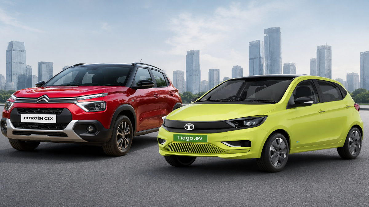 Citroen eC3X vs Tata Tiago EV