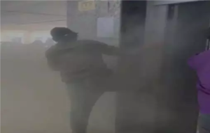 Short Circuit Fire in Lift