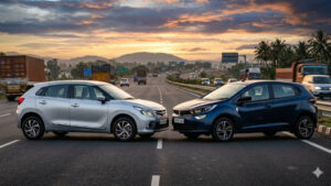 Toyota Glanza vs Tata Altroz