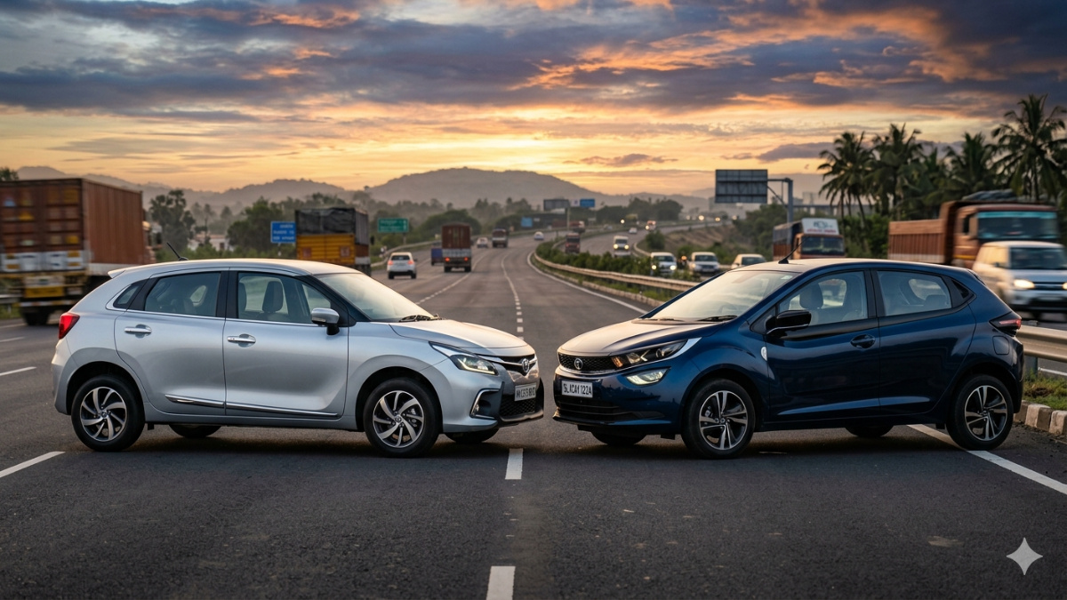 Toyota Glanza vs Tata Altroz
