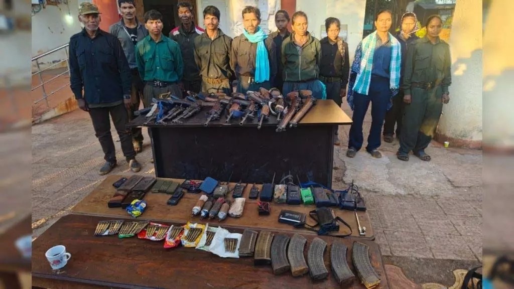 Naxal Surrender Chhattisgarh