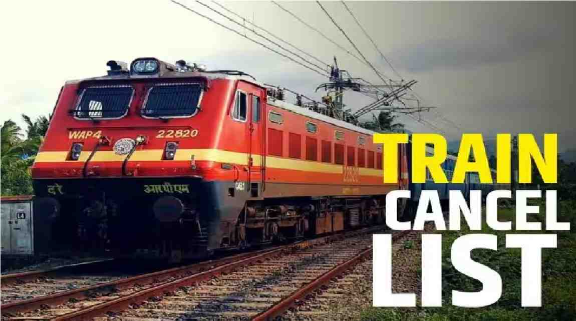 CG Train Cancelled List