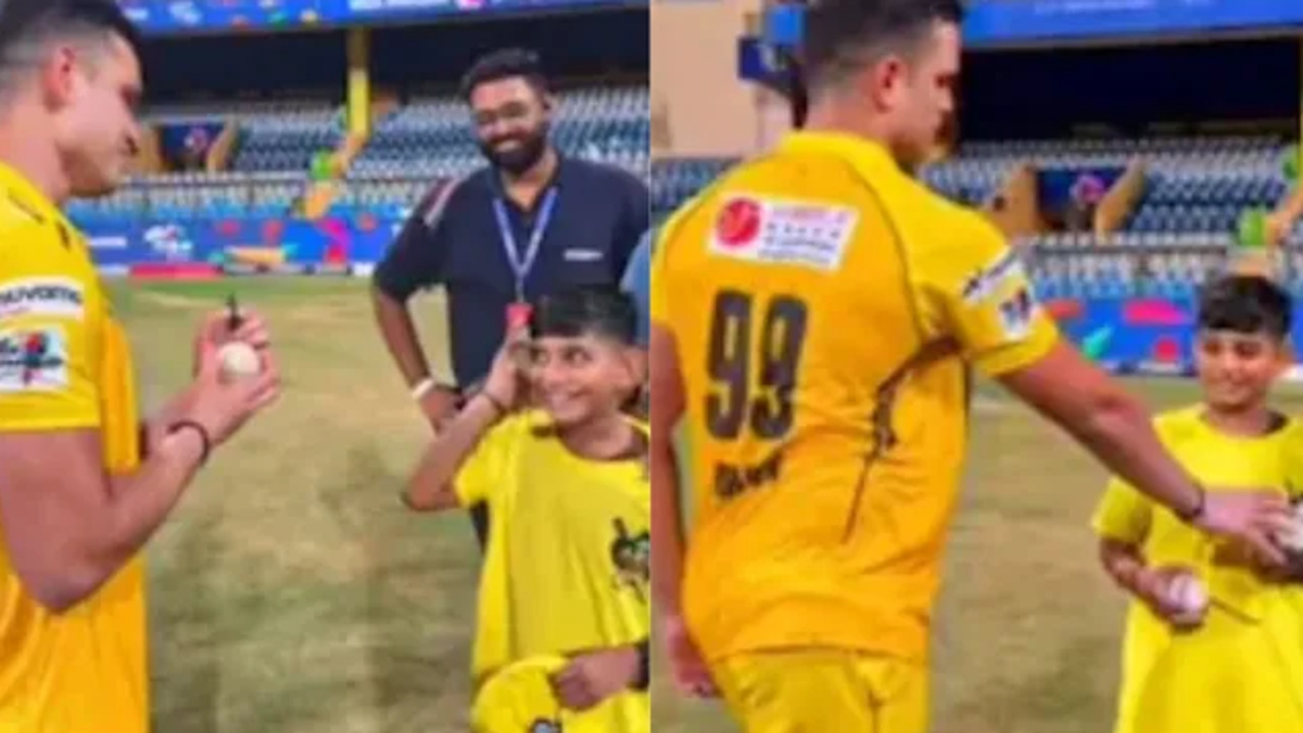 T20 Mumbai League: Young fan injured by Arjun Tendulkar's shot.