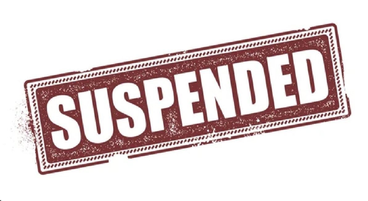 Vivekanand Dubey Suspended
