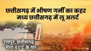 Chhattisgarh Heatwave Yellow Alert