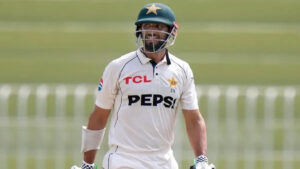 Test captain Shan Masood and coach Saqlain Mushtaq to face the axe.