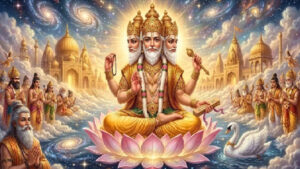 The Origin of Lord Brahma