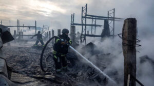 Russia's massive missile and drone attack on Ukraine