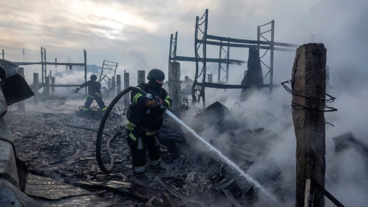 Russia's massive missile and drone attack on Ukraine