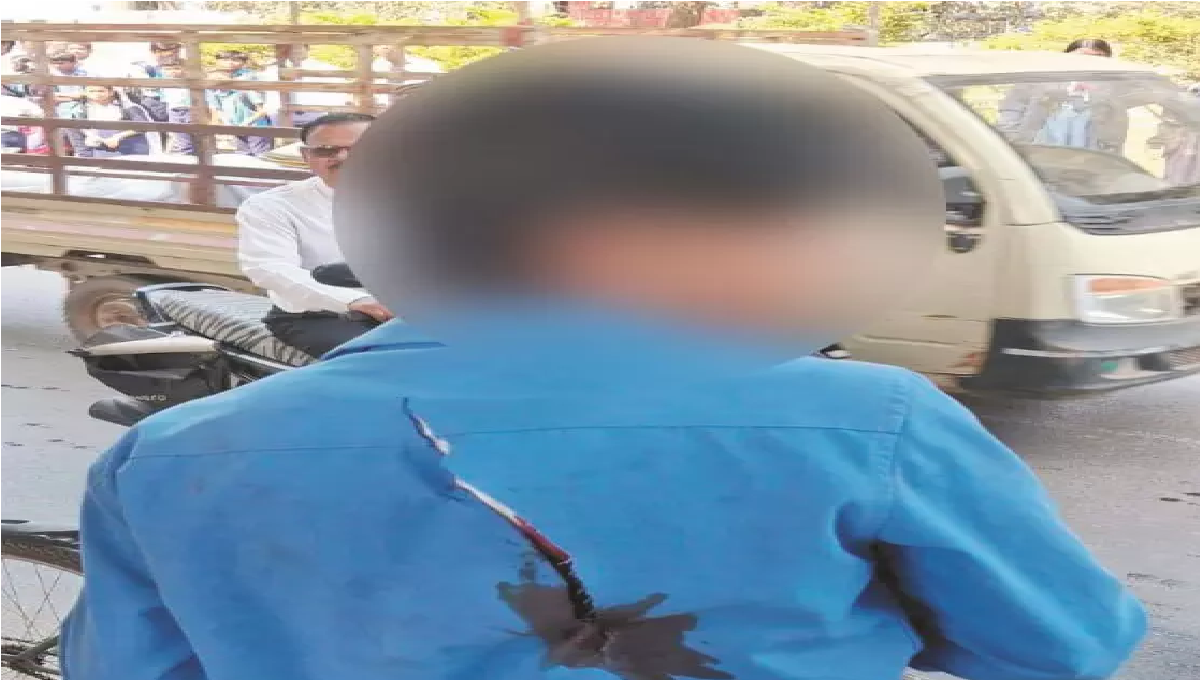 Blade Attack On Student